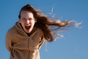 Maybe we all need to have a good scream or shout.