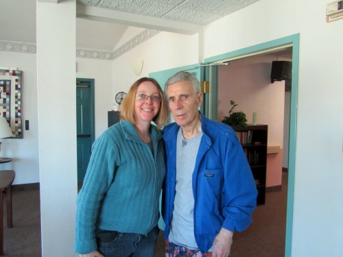 Joy & her father, 2011