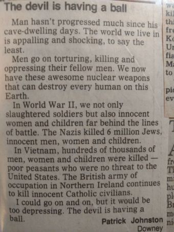 Dad devil ball letter